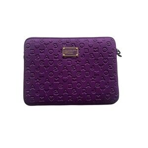 Marc by Marc Jacobs Dreamy Logo Emboss Laptop Tablet Sleeve Magic Violet Purple